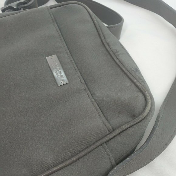 Coach Womens Slate Gray Crossbody Handbag Purse - Picture 7 of 14